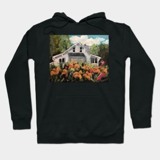 Daylilies at Windy Acre Cottage Hoodie